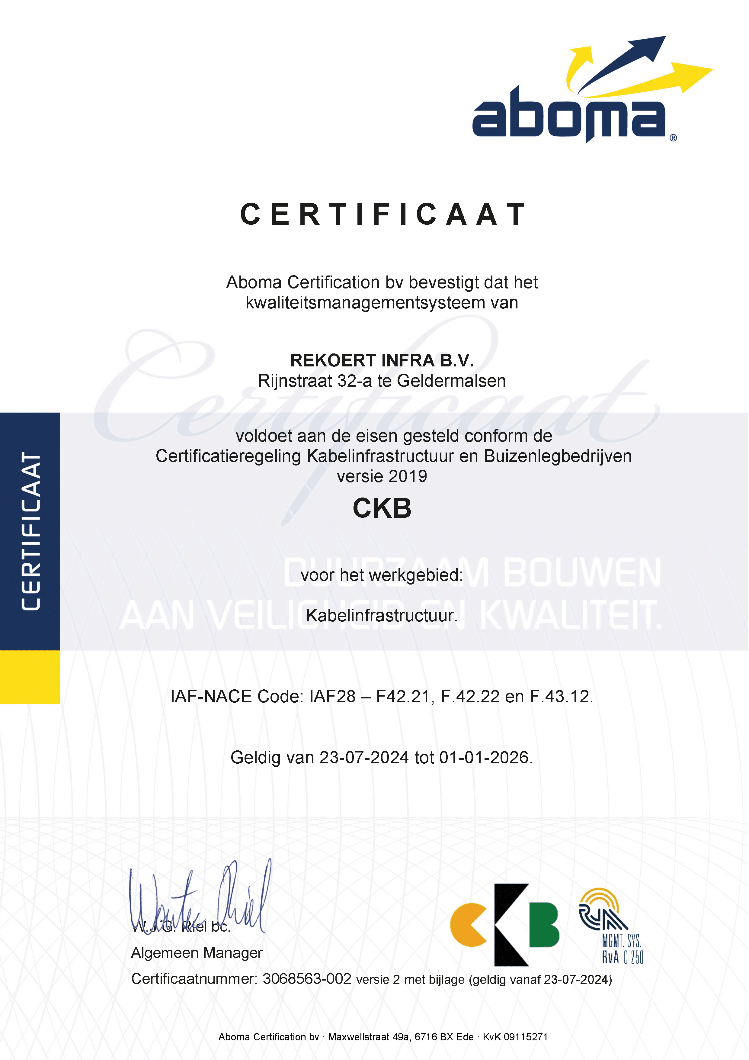 Certificaat Rekoert Infra CKB 01012026_Pagina_1